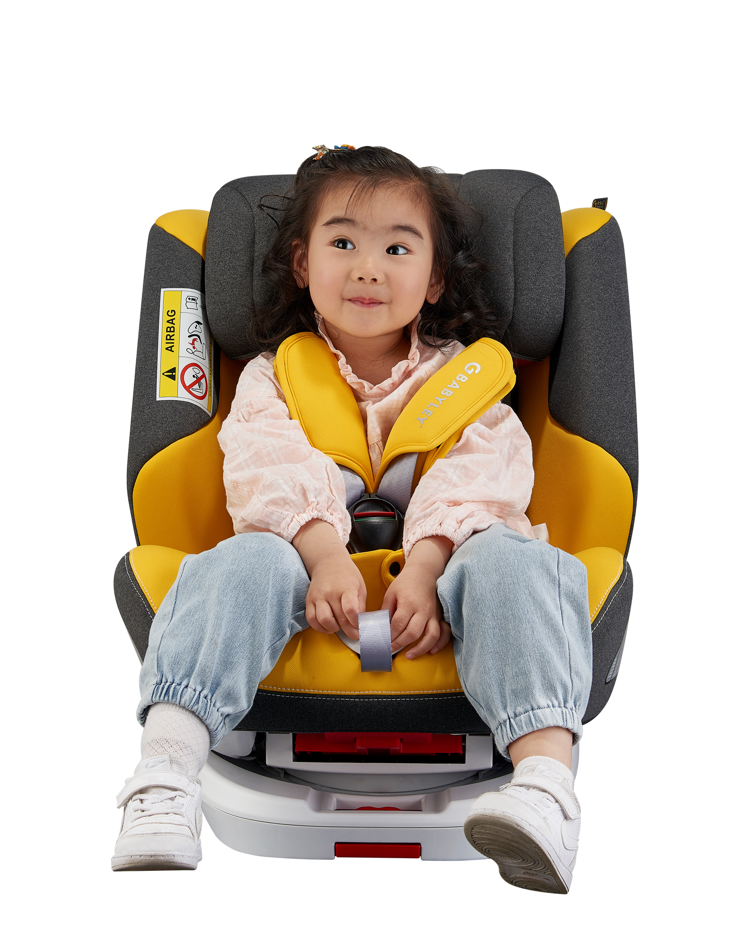Factory Price 360 Degree Rotation Baby Car Seats Blue / Black / Grey Colors Baby Car Seat