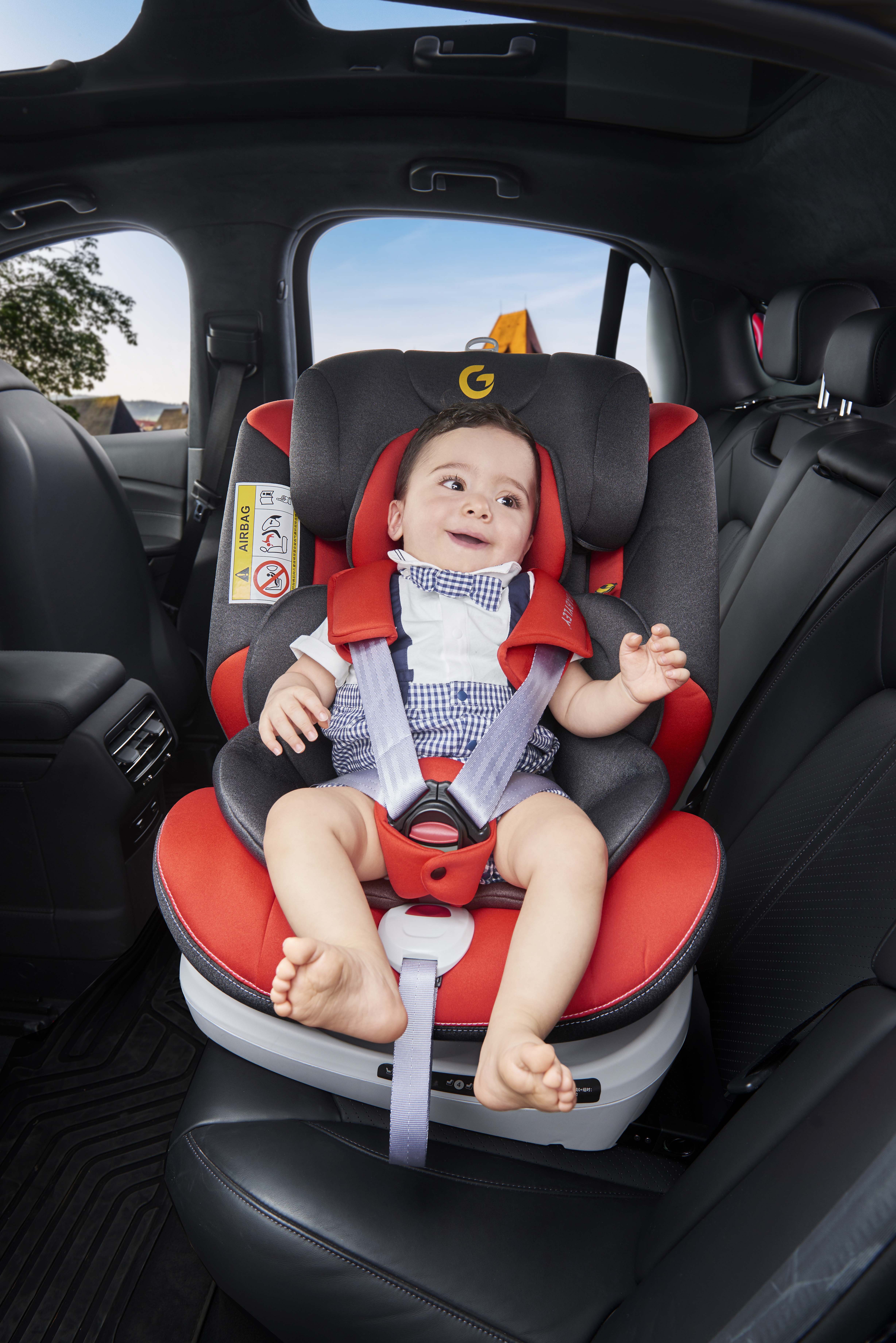 High quality safety 360 degree rotation baby car seats 0-36kgs