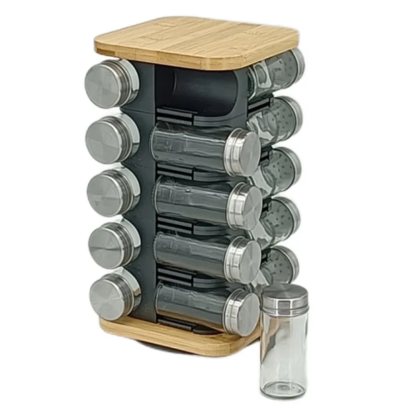 glass spice container set, glass spice container set 12pcs, spice container set