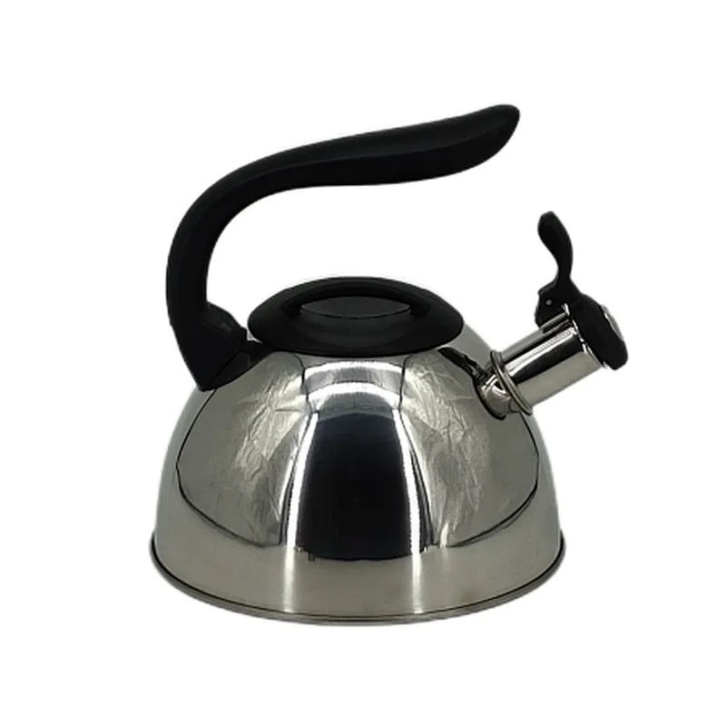 Stainless Steel Whistling Kettle, House and home Tea Pot Kettle Kitchenware, Brushed Steel, Induction function, Stovetops, Silver, Food Grade cooker, Modern Design