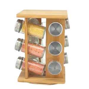 spice glass jar set, spice glass jar set 12pcs, spice jar set 12pcs