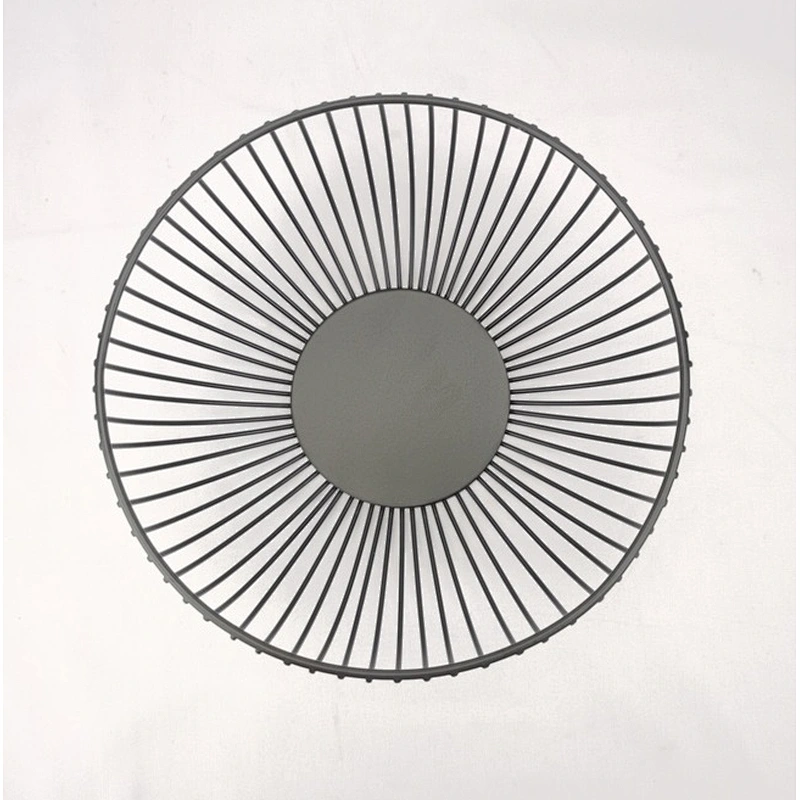 Fruit Basket, Powder Color Coated, Matt Black,