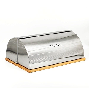 Roll top , Wooden cutting board , Bread Bin