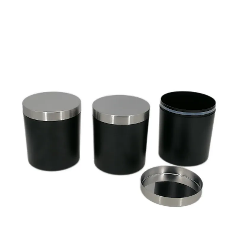 Chef Canisters, Airtight Metal Canister Set, Coffee, Sugar, Tea, Flour, Pasta Storage Containers, Kitchen Decor, Set of 3