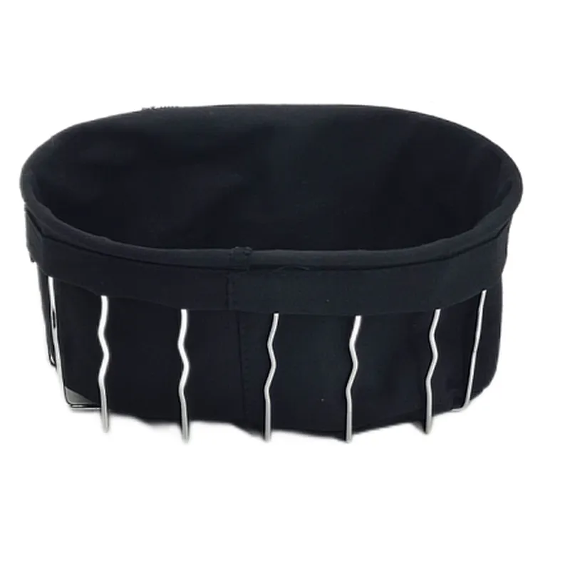 Metal with Fabric insert Mondern Bread Basket Stainless Steel, Size: 22x 10x Hight 10cm,28x 19x Hight 10cm,32x 11x Hight 10cm
