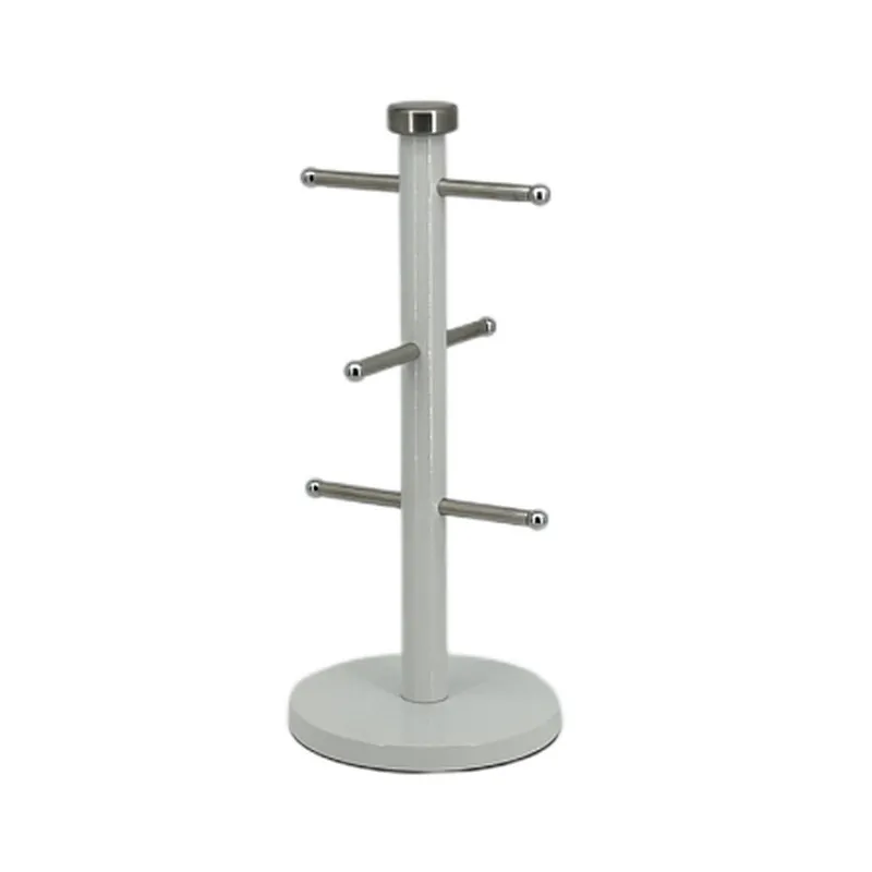 Steel Mug Holder Tree, Diversified European Large SizeStand, Iron Mugs & Tea & Coffee Cup Storage Rack With Hooks, Counter Bar Accessory & Kitchen Countertop Organizer