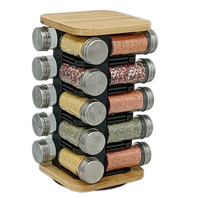 glass spice container set, glass spice container set 12pcs, spice container set