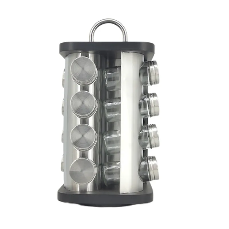 spice rack 16 pc jar set