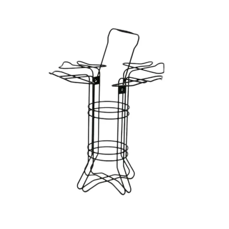 Countertop Wine Rack, Wine Storage Holder, Freestanding Metal Tabletop Stand with Modern Design, Simple Wine Bottle Holder For Kitchen And Home Decor, Glasses holder