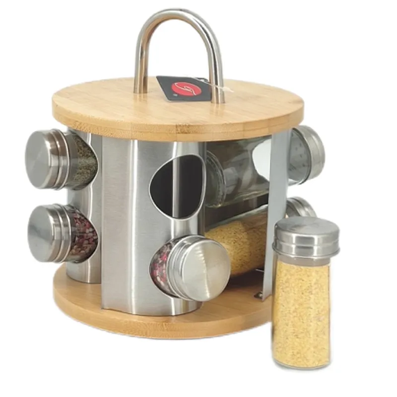 spice rack jar set, spice jar and rack set, spice jar set,