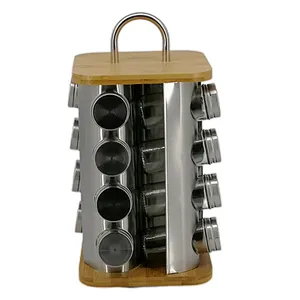 16pc spice rack, spice rack set, spice jar set,