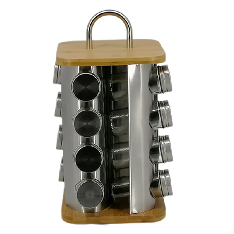 16pc spice rack, spice rack set, spice jar set,