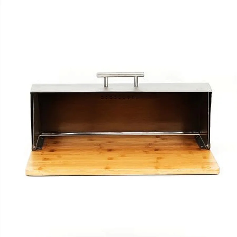 Roll top , Wooden cutting board , Bread Bin