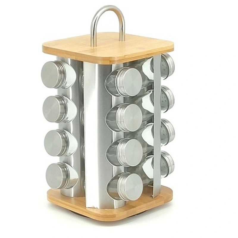 16pc spice rack, spice rack set, spice jar set,