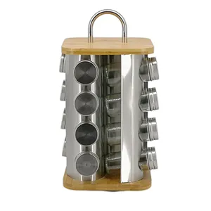 16pc spice rack, spice rack set, spice jar set,