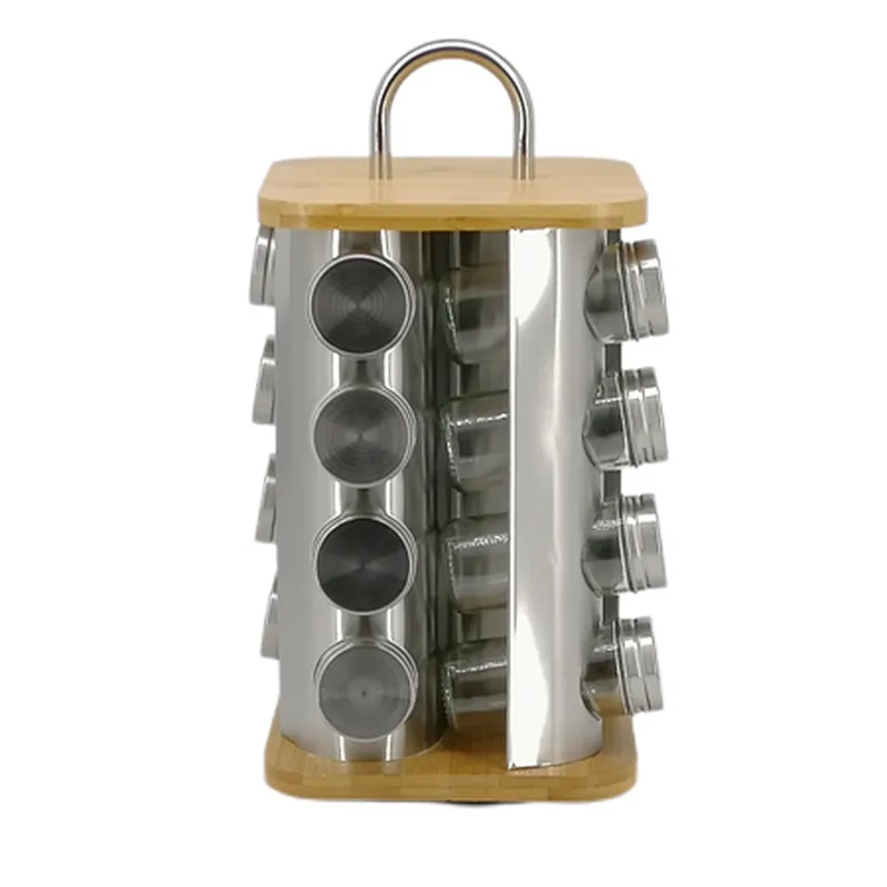 16pc spice rack, spice rack set, spice jar set,