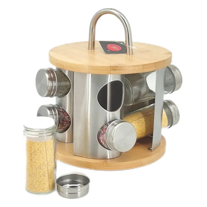 spice rack jar set, spice jar and rack set, spice jar set,
