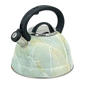 Stainless Steel Whistling Kettle, Water Bottle Tea Pot Kitchenware, Heat-proof Wooden Handle, Induction function, Stovetops, Enamel, Any color, Food Grade cooker, High Quality