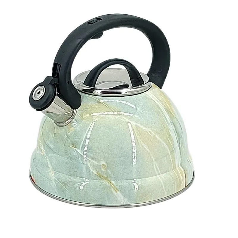 Stainless Steel Whistling Kettle, Water Bottle Tea Pot Kitchenware, Heat-proof Wooden Handle, Induction function, Stovetops, Enamel, Any color, Food Grade cooker, High Quality