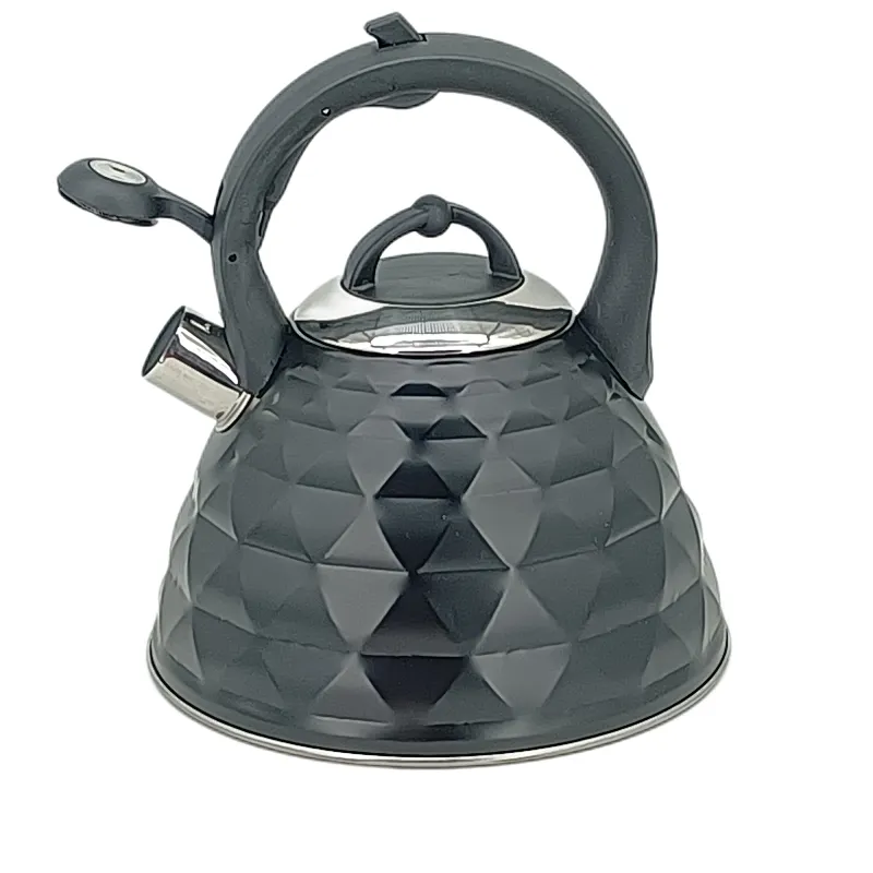 Stainless Steel Whistling Kettle, Water Bottle Tea Pot Kitchenware, Heat-proof Wooden Handle, Induction function, Stovetops, Enamel, Any color, Food Grade cooker, High Quality