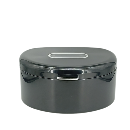 Kitchen Bread Bin, Storage basket, Food case 2022, Carbon Steel, Bamboo Lid, Rectangle, Modern Designe, White Black Grey, Any Color