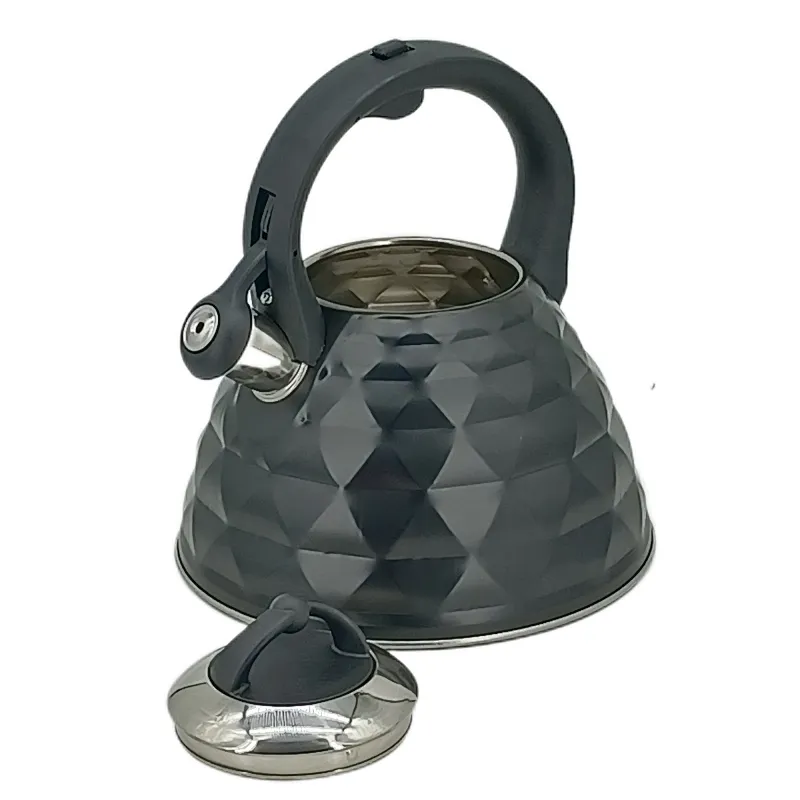 Stainless Steel Whistling Kettle, Water Bottle Tea Pot Kitchenware, Heat-proof Wooden Handle, Induction function, Stovetops, Enamel, Any color, Food Grade cooker, High Quality
