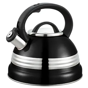Stainless Steel Whistling Kettle, Water Bottle Tea Pot Kitchenware, Heat-proof Wooden Handle, Induction function, Stovetops, Enamel, Any color, Food Grade cooker, High Quality