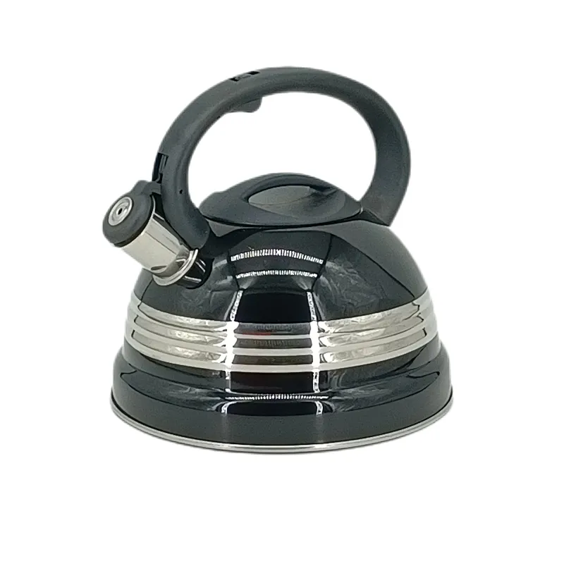 Stainless Steel Whistling Kettle, Water Bottle Tea Pot Kitchenware, Heat-proof Wooden Handle, Induction function, Stovetops, Enamel, Any color, Food Grade cooker, High Quality