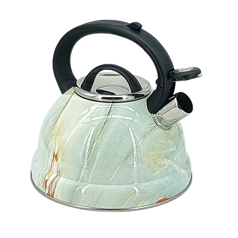 Stainless Steel Whistling Kettle, Water Bottle Tea Pot Kitchenware, Heat-proof Wooden Handle, Induction function, Stovetops, Enamel, Any color, Food Grade cooker, High Quality