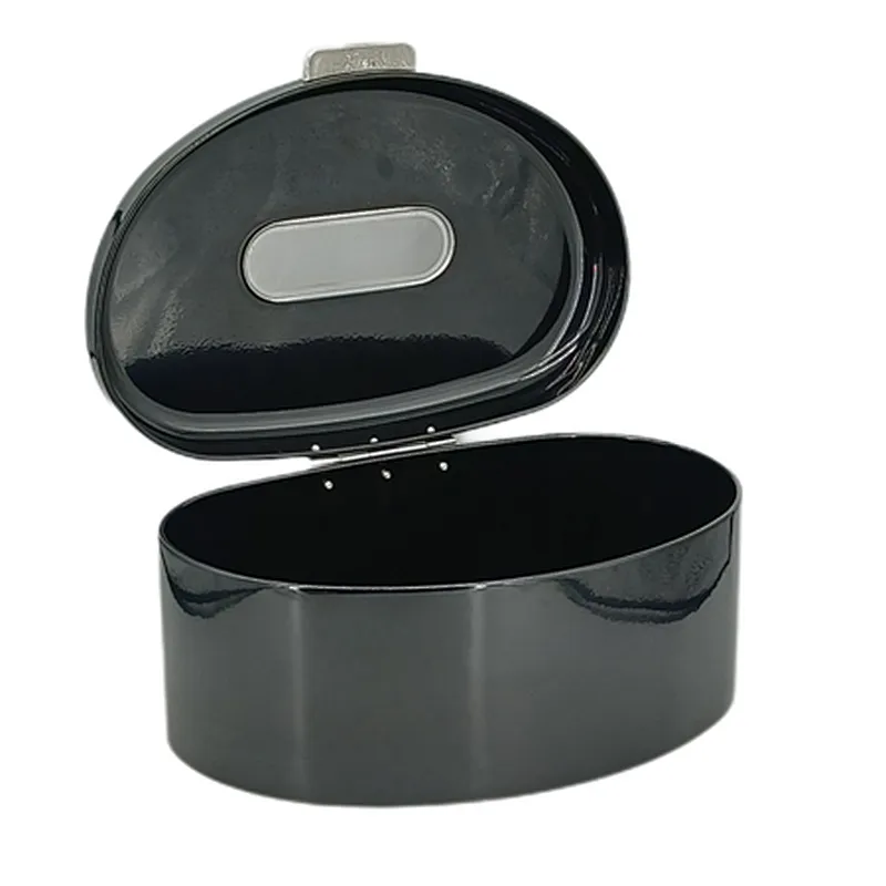 Kitchen Bread Bin, Storage basket, Food case 2022, Carbon Steel, Bamboo Lid, Rectangle, Modern Designe, White Black Grey, Any Color