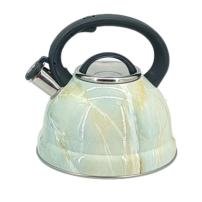 Stainless Steel Whistling Kettle, Water Bottle Tea Pot Kitchenware, Heat-proof Wooden Handle, Induction function, Stovetops, Enamel, Any color, Food Grade cooker, High Quality