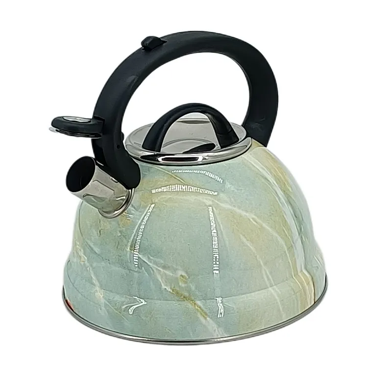Stainless Steel Whistling Kettle, Water Bottle Tea Pot Kitchenware, Heat-proof Wooden Handle, Induction function, Stovetops, Enamel, Any color, Food Grade cooker, High Quality
