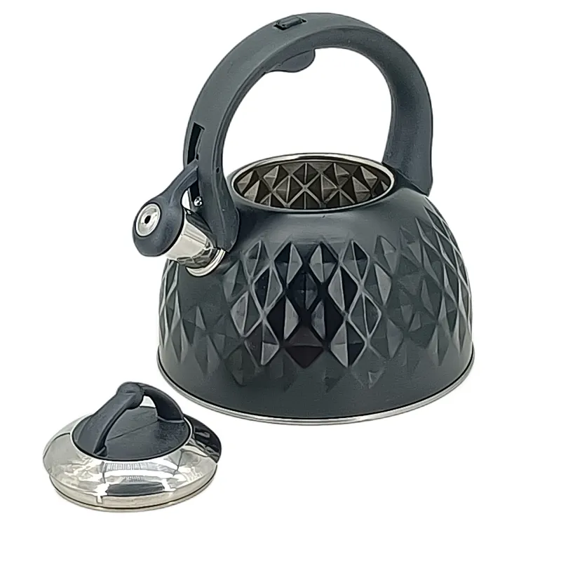 Stainless Steel Whistling Kettle, Water Bottle Tea Pot Kitchenware, Heat-proof Wooden Handle, Induction function, Stovetops, Enamel, Any color, Food Grade cooker, High Quality