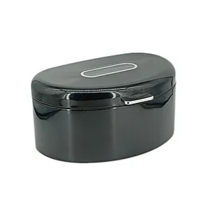 Kitchen Bread Bin, Storage basket, Food case 2022, Carbon Steel, Bamboo Lid, Rectangle, Modern Designe, White Black Grey, Any Color