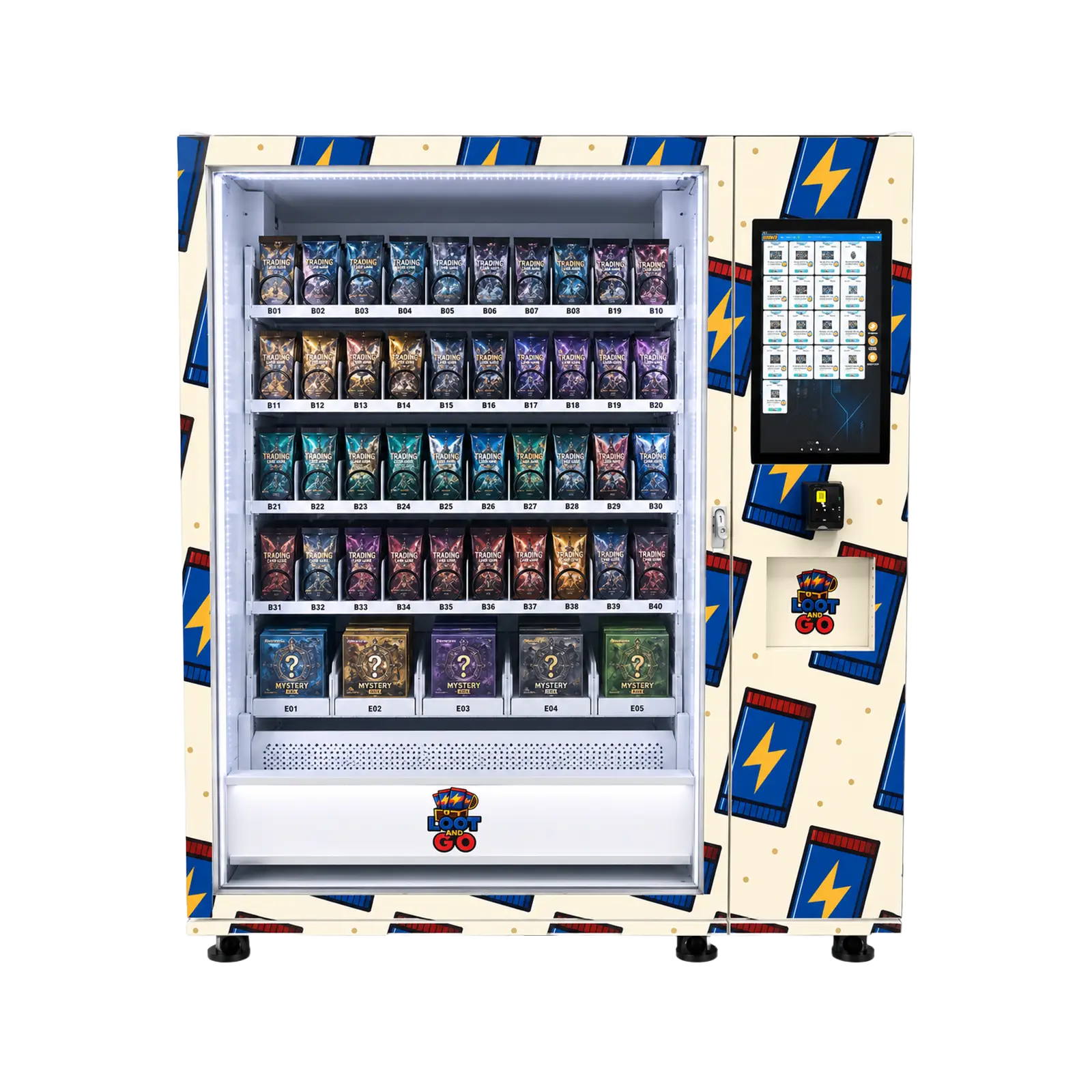 Distributore automatico Pokemon di grande capacità WEIMI WM600