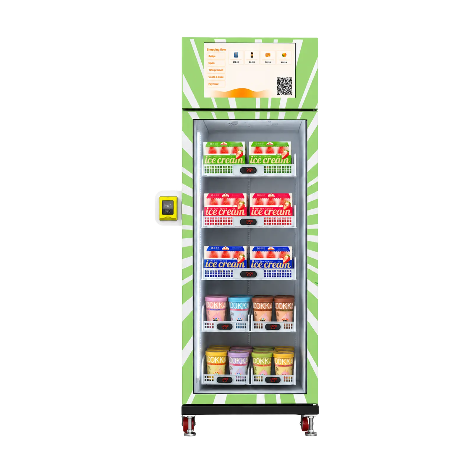 Vorderansicht des WEIMI Smoothies-Automaten