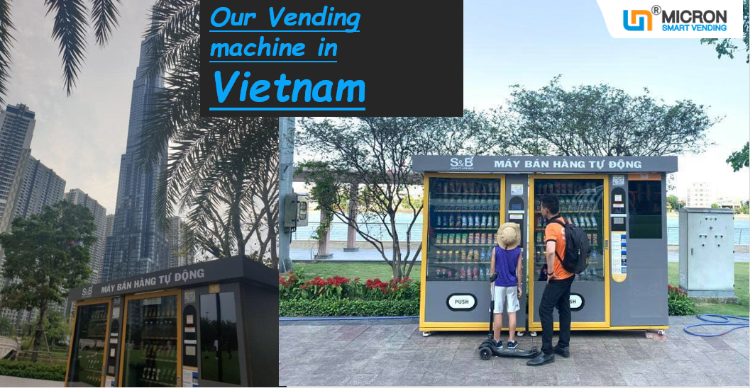 Big capacity vending machine in Vietnam for sale snack and drink