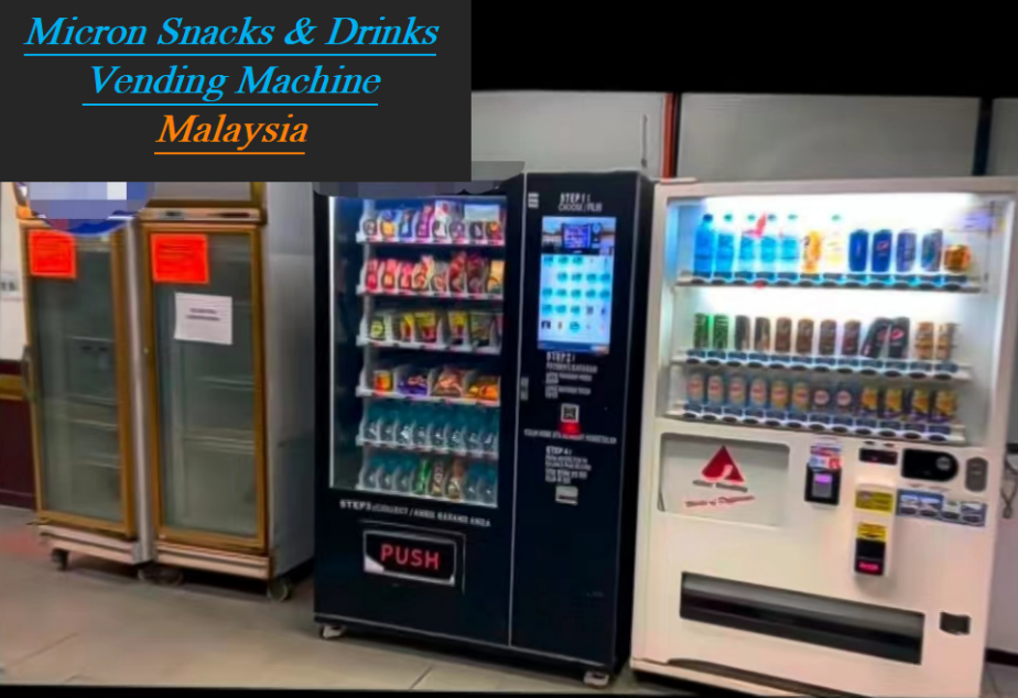 Snack Drink Vending Machine Combo