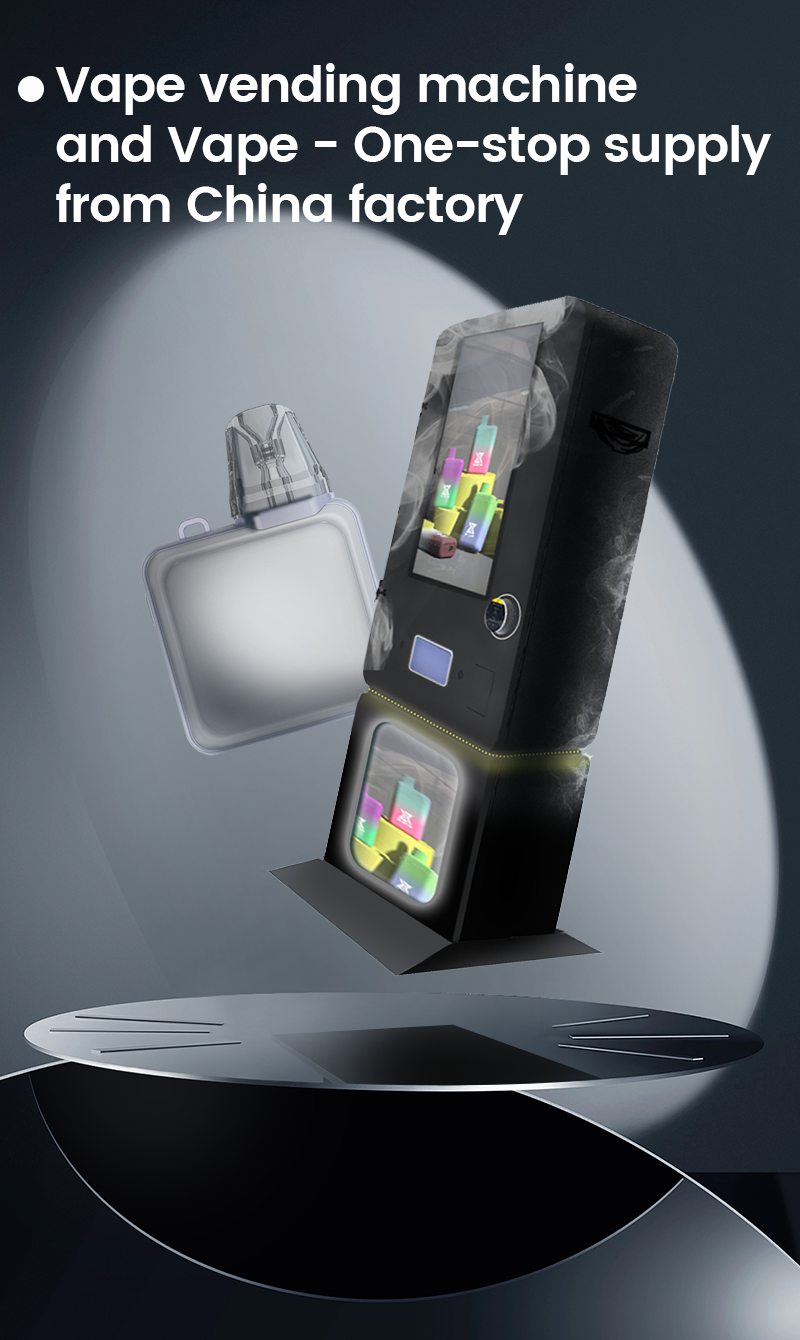 Brand New Vape Vending Machine Cigarette Dispensing with ID Verifier for Bar Club vape and vending machine one stop supply from China factory