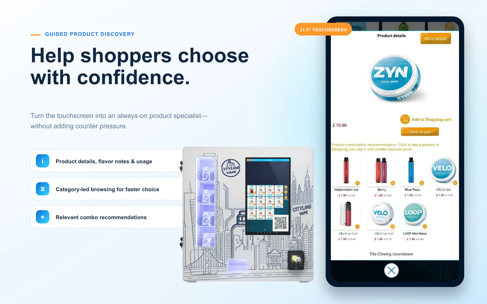 vape vending machine help shoppers choose with confidence