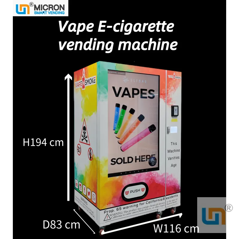 WEIMI Disposable Luminous Vape Pen with LED Light 350 puffs vape vending machine