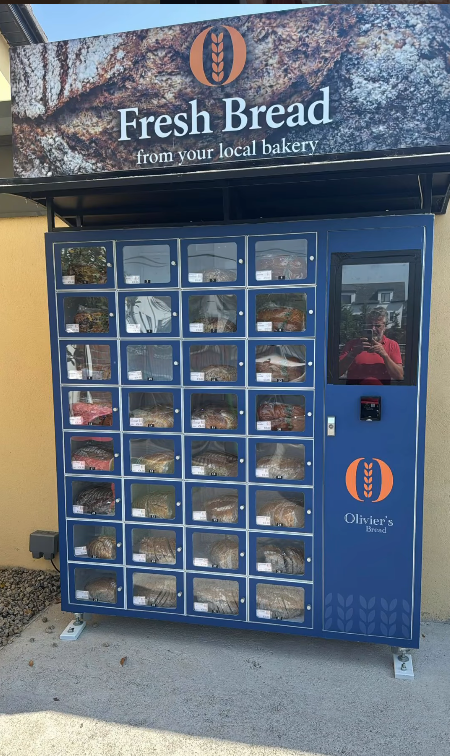Cake Vending Machine with Online Ordering for Home Bakers in Ireland