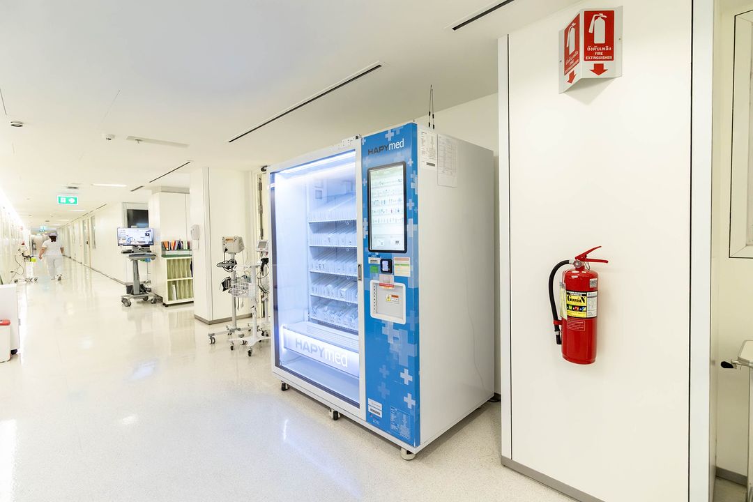 Self-test Kits Vending Machine with ID Authenticator for Covid Test Sexual Health Testing in Thailand