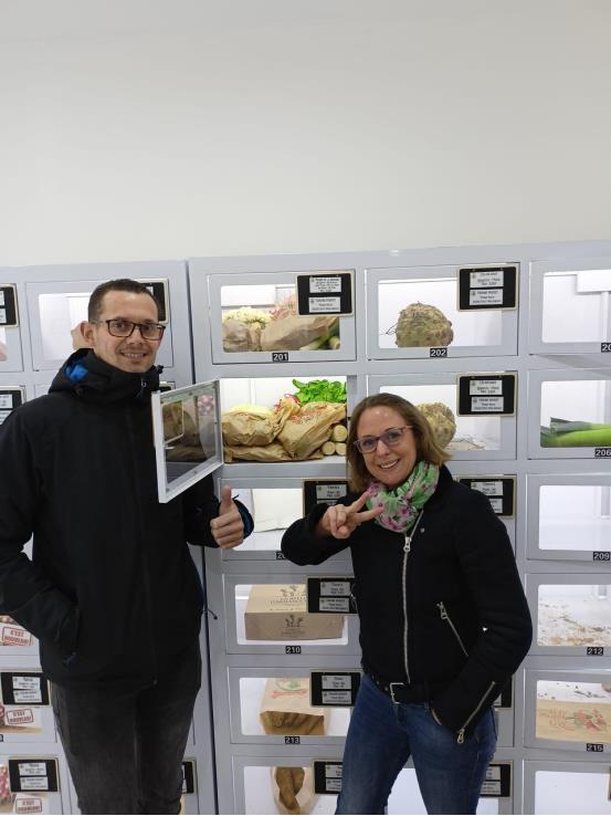 Dispensing fresh--smart fridge is taking farm produce vending to a next level.