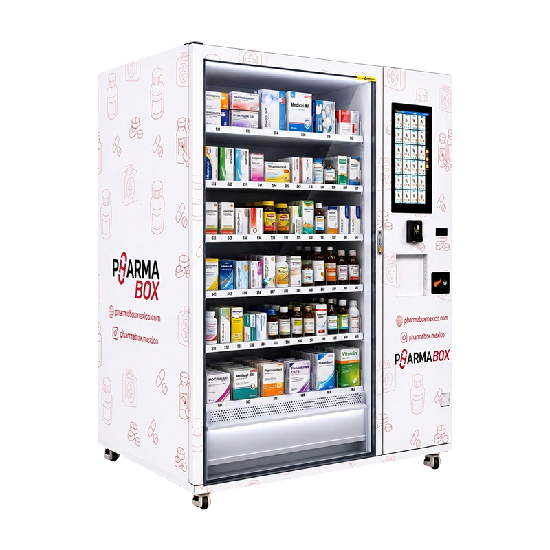 Pharmacy vending machine inventory and expiry management dashboard