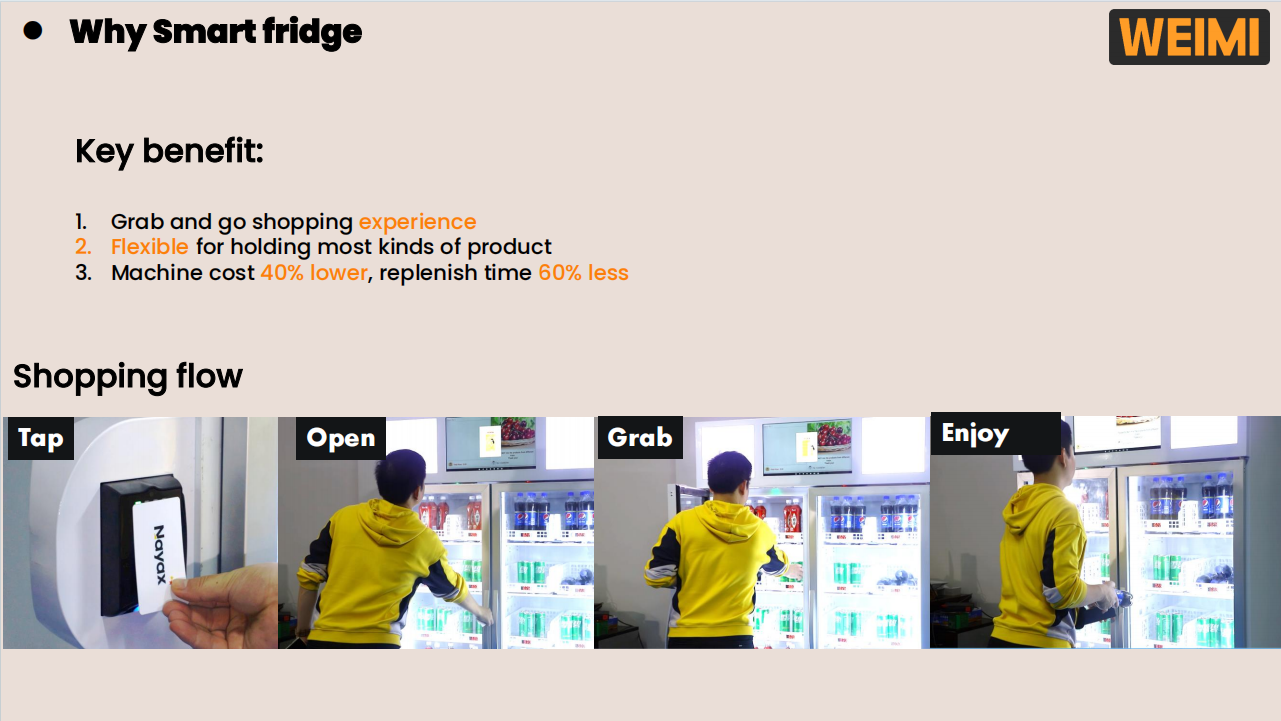 What is the Advantage of Smart Fridge Vending Machine?
