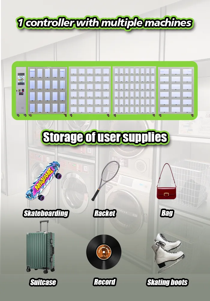 WEIMI Self-Service Laundromat Vending Machine | 24/7 Laundry Wash & Pick-Up