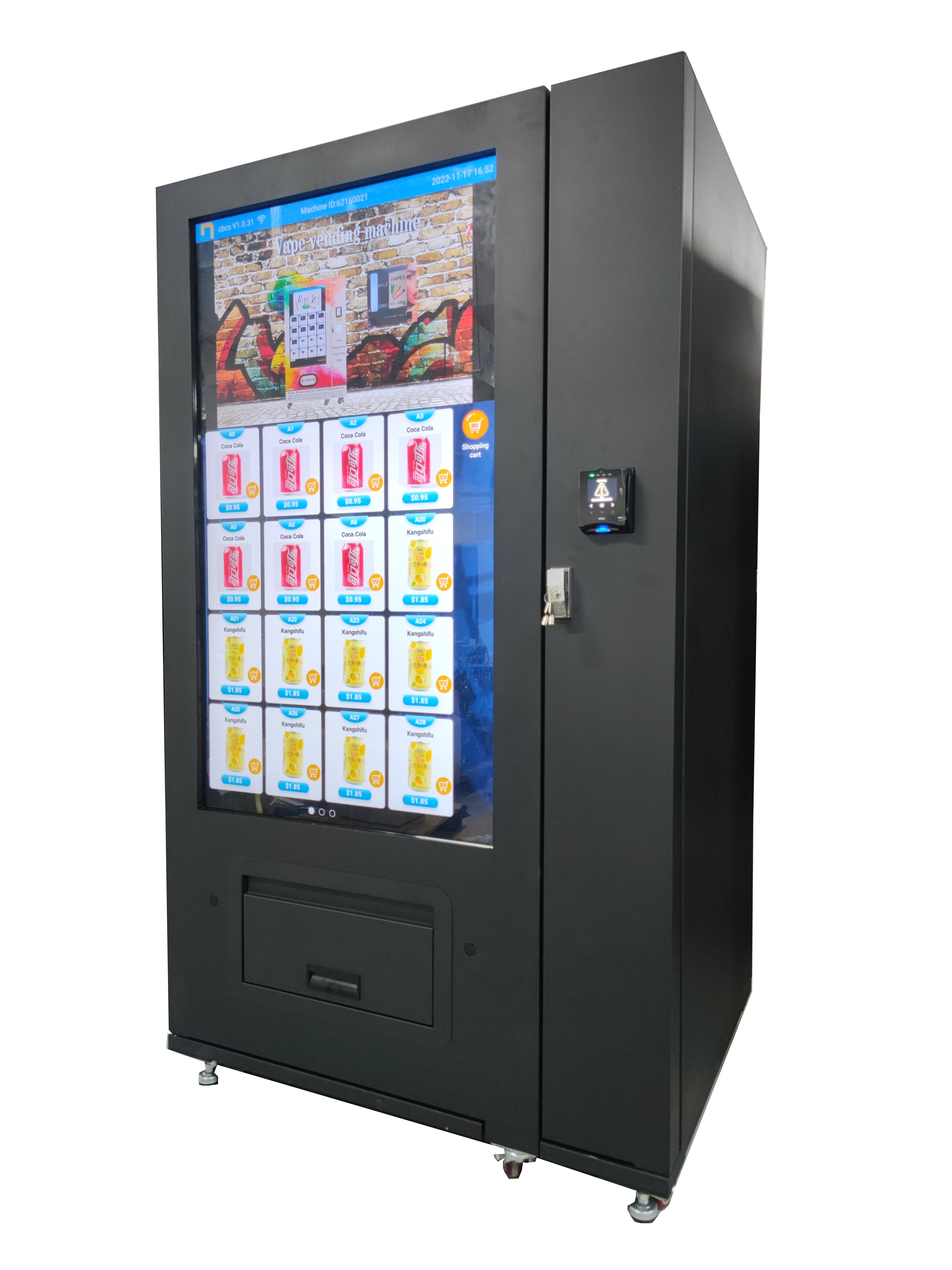 WEIMI Full Touchscreen Vending Machine Unveiled at Vending Show in Poland