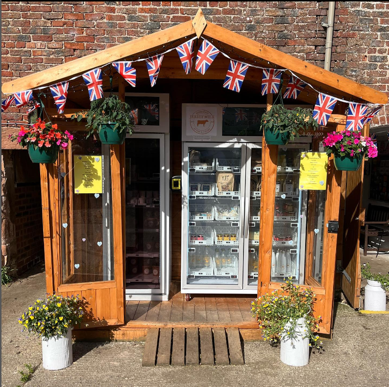 Dispensing fresh--smart fridge is taking farm produce vending to a next level.