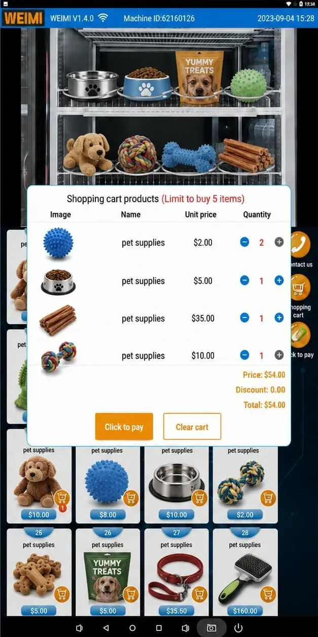 Multi-buy discount settings for pet treats and toys